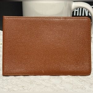 Louis Vuitton Tan Leather Men's Wallet